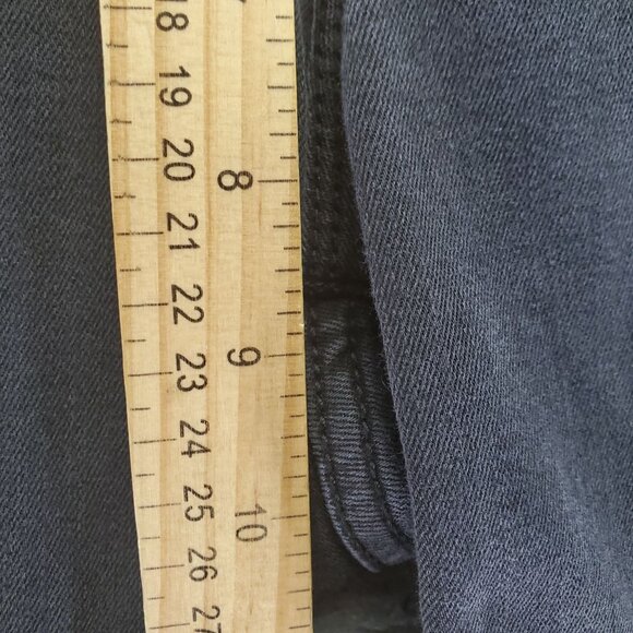 J.Jill Denim Jeans Womens 6 Petite Black 5-Pocket Leggings Stretch Denim - Picture 7 of 11